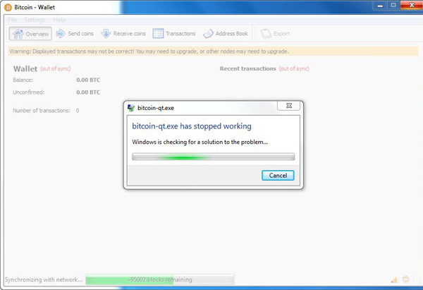 Assertion failed