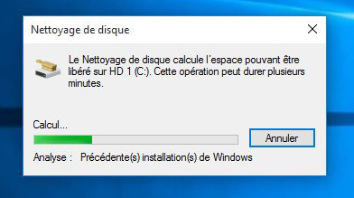 Nettoyer les fichiers systèmes